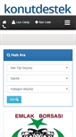 Mobile Screenshot of konutdestek.com